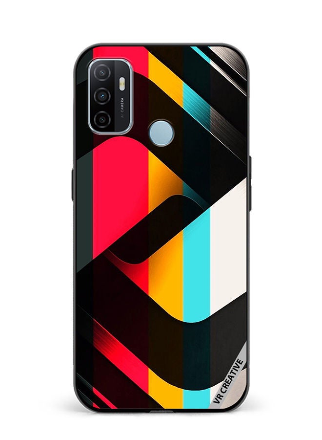 VR CREATIVE Protective Case Cover For Oppo A53 Design Multicolour - Image 1