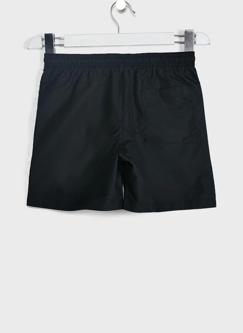 CALVIN KLEIN Kids Logo Drawstring Shorts