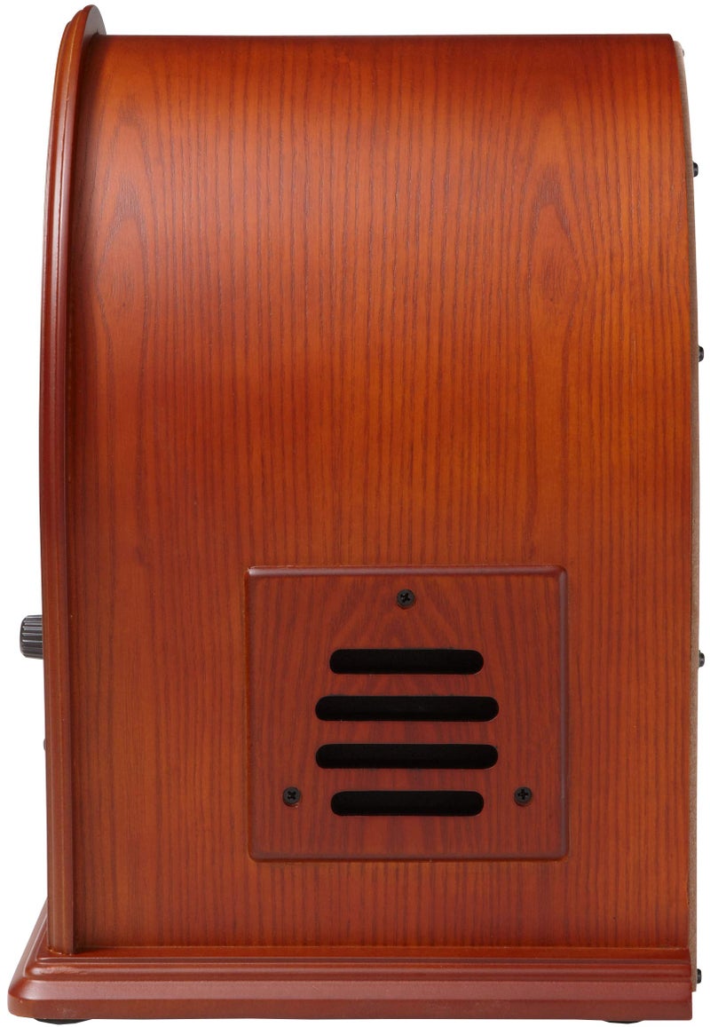 Crosley CR32D-PA Cathedral Retro AM/FM Radio CD Player with Stereo Speakers, Vintage Bluetooth Speaker, Paprika - Image 4