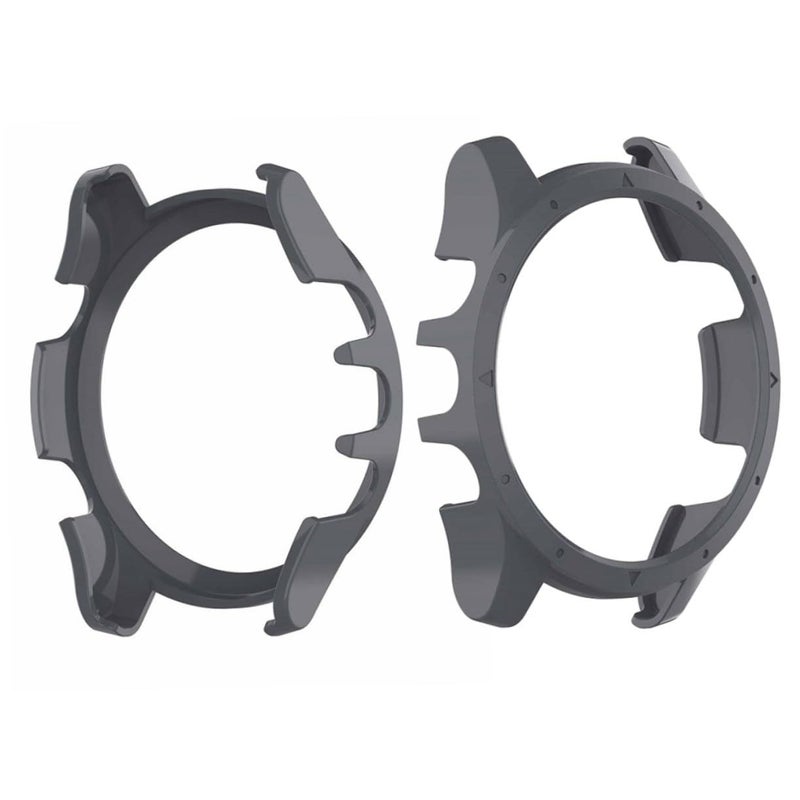 Shatter Resistant PC Protective Case Forerunner Smartwatch Shockproof Cover Grey - Image 2