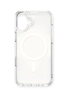 Magnetic Magnetic mobile phone case (iPhone 16 Plus), compatible with MagSafe, thin transparent mobile phone cover, shockproof, made of thermoplastic polyurethane  - Image 1
