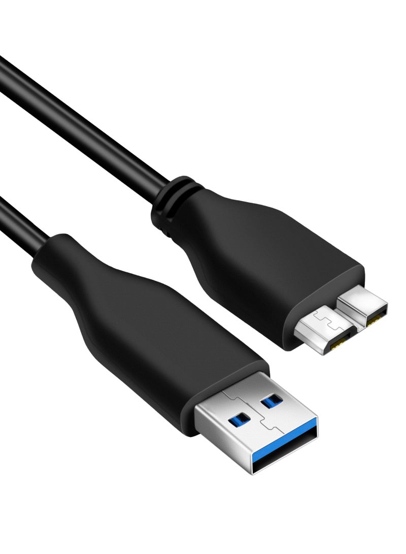 USB 3.0 Cable A to Micro B for Portable External Hard Drives - Image 1