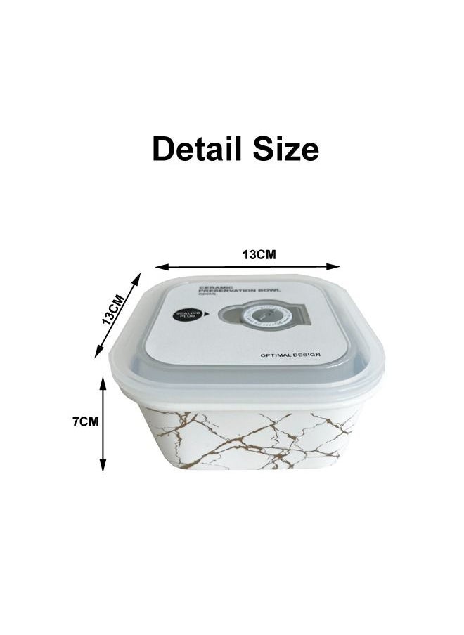 XIANGYU - Reusable Bowl With Lid Eco-Friendly Sealed Fresh-Keeping Bowl Non-Fragile Food Storage Container Lunch Box - Image 1