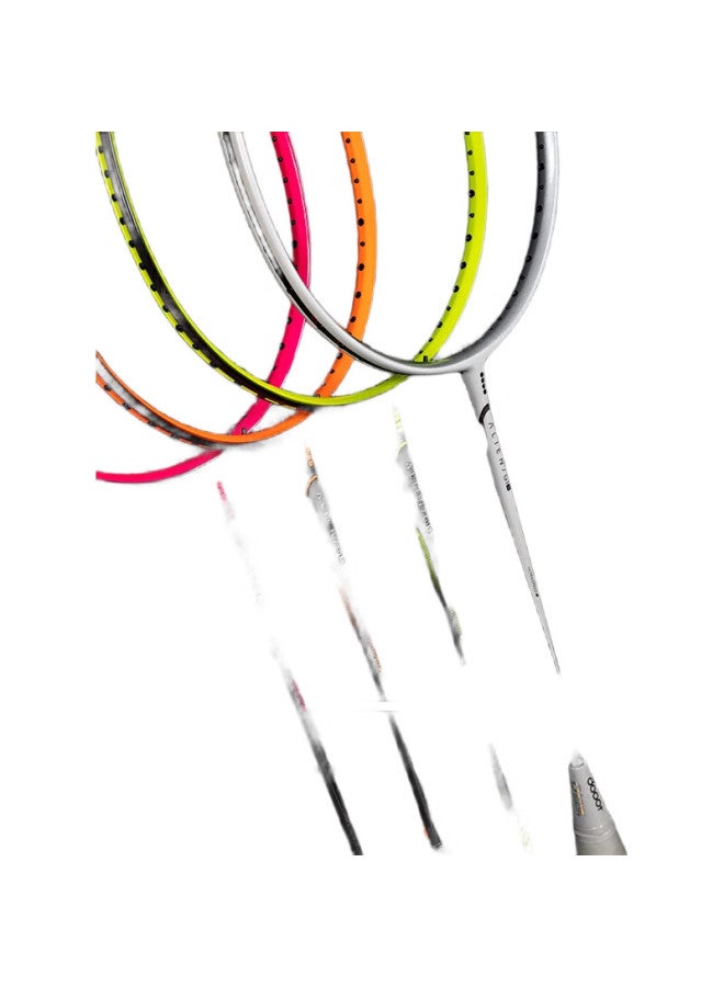 Dooot (Dooot) Badminton Racket Single Racket Full Carbon Nano Super Light Speed Type Ultra Thin Adult Advanced Professional Offensive Racket 4U - Image 2