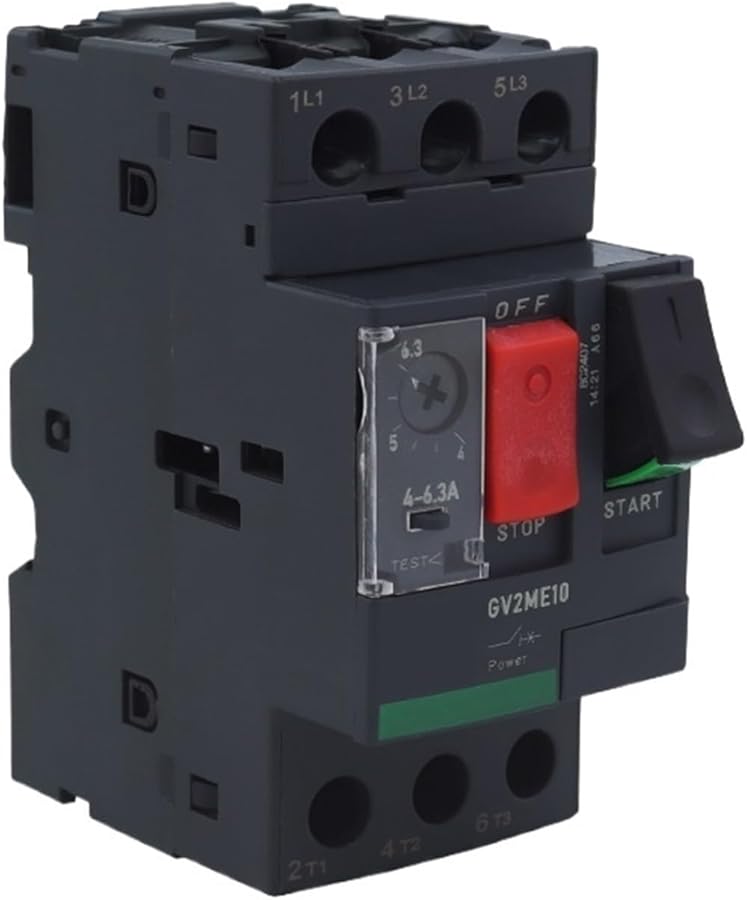 GV2ME20 13 18A Motor Thermal Magnetic Circuit Breaker Switch Button - Image 2