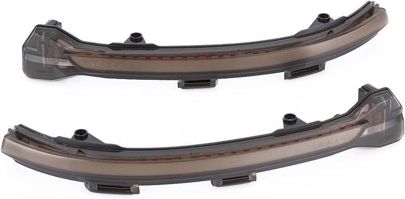 QASULER Amber Smoked Turn Signal Lights for Volkswagen MK7 - Image 1