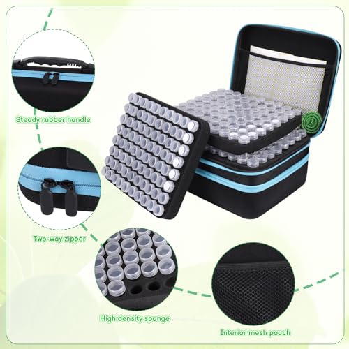 XLSXEXCL Seed Storage Organizer Sturdy Seed Organizer Storage Box Containers Label Stickers Funnel Straight Curved Tip Tweezers for Vegetable Plants Garden 240 Slots - Image 5