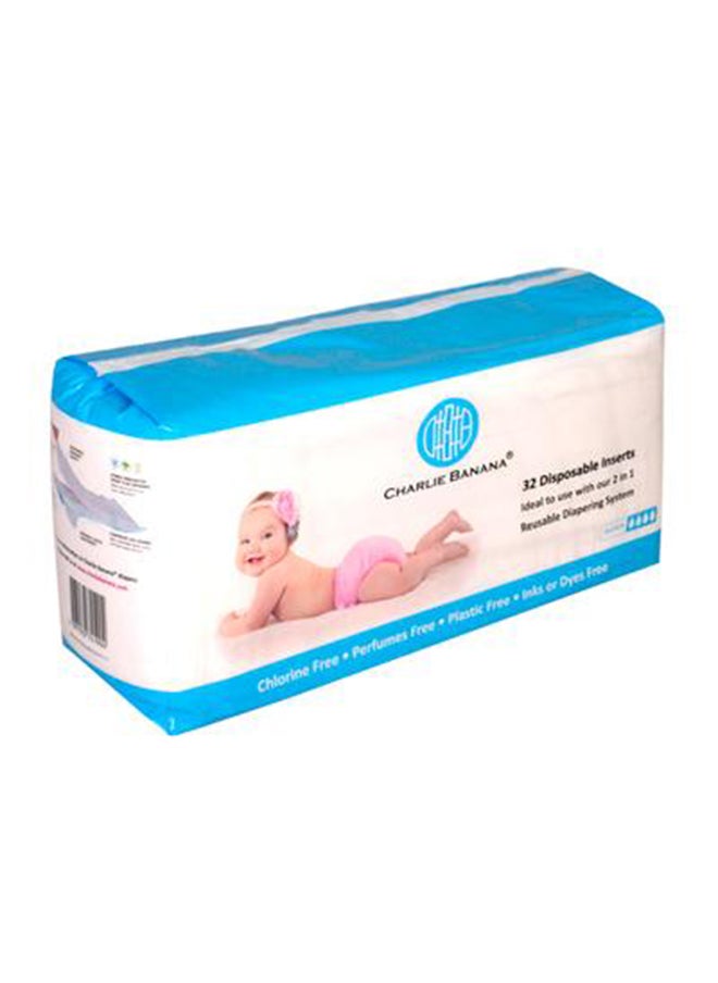 تشارلي بنانا - Charlie Banana Disposable Inserts, 32-Piece,889190 - Image 1
