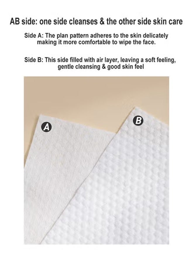 KLNAMAEAAN 5-Pack Soft and Thickened Pure Cotton Disposable Face Towels for Men, Women and Family Use - Image 5