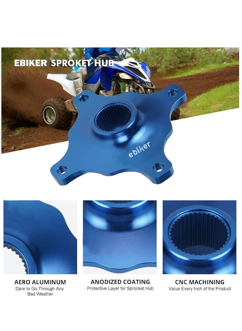 Generic Blue ATV Parts Sprocket Hub For Yamaha Raptor 700 700R 2006-2010, 1 Piece  - Image 3