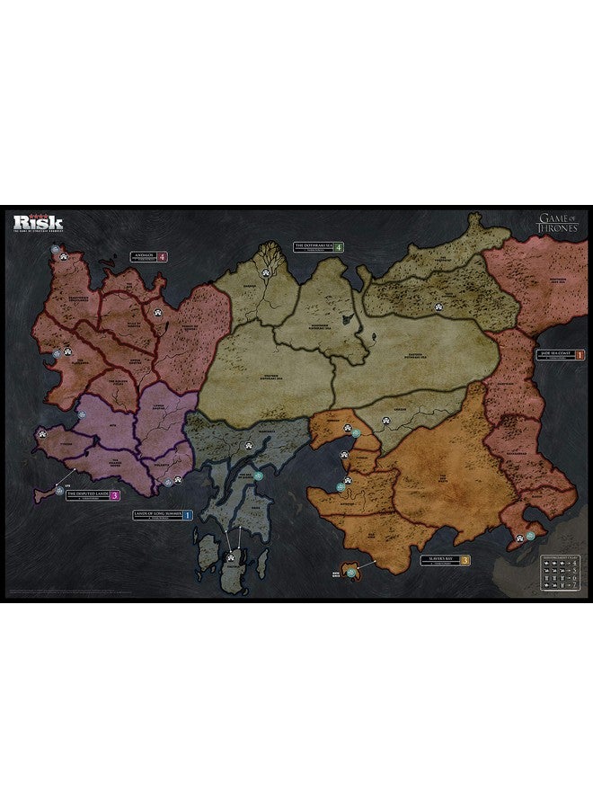 USAOPOLY Risk Game of Thrones Strategy Board Game | The for Game of Thrones Fans | Official Game of Thrones Merchandise | Based on The TV Show on HBO Game of Thrones | Themed Risk Game - Image 5