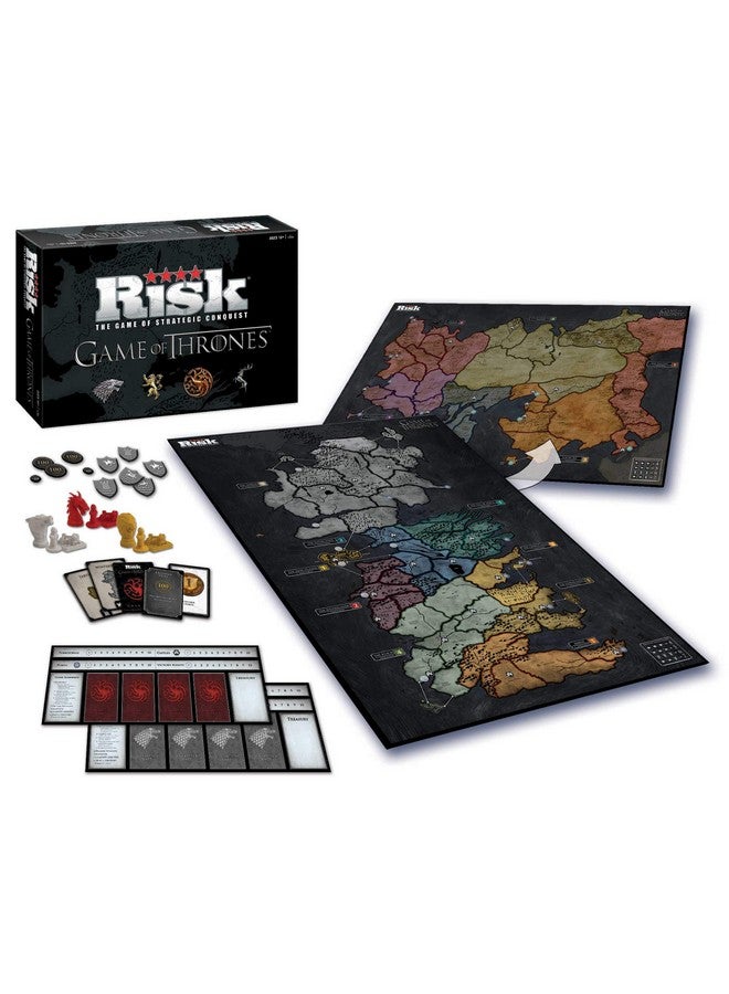 USAOPOLY Risk Game of Thrones Strategy Board Game | The for Game of Thrones Fans | Official Game of Thrones Merchandise | Based on The TV Show on HBO Game of Thrones | Themed Risk Game - Image 2