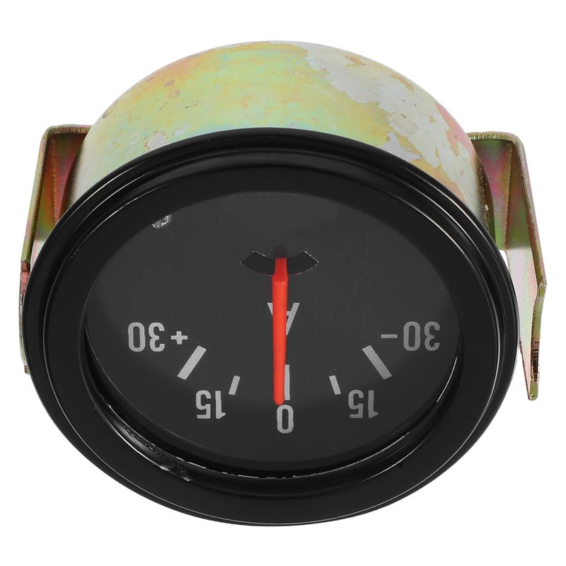 SECFOU 12v-24v Automotive Ammeter Gauge 30a Needle Current Meter for Cars Trucks Tractors Battery Electrical Monitoring Dashboard Circuit Tester - Image 1