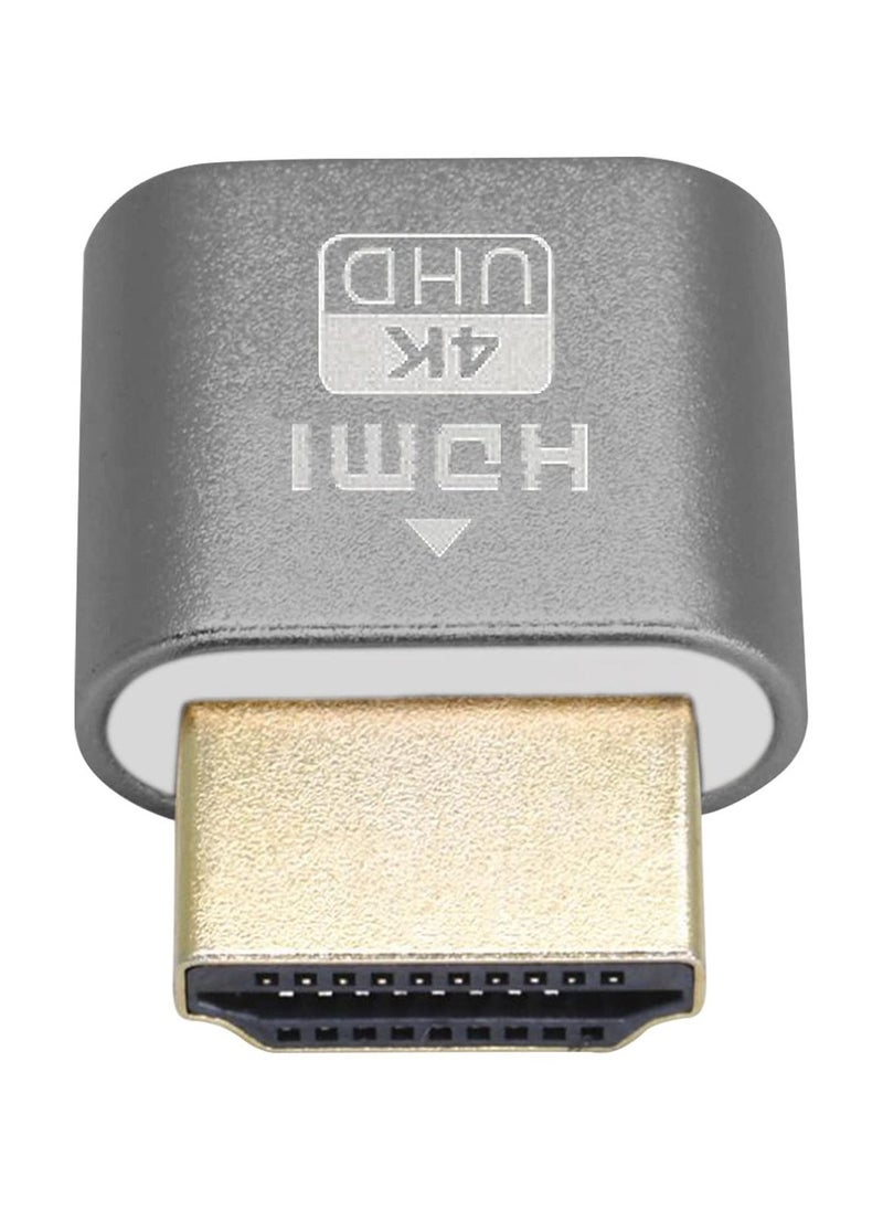 SYOSI - 3 Pack 4K HDMI Dummy Plug Virtual Monitor Display Emulator 4K Display Emulator Supports up to 3840x2160@60Hz 1080@120Hz Headless Display Adapter Compatible with Windows Mac OSX Linux - Image 1