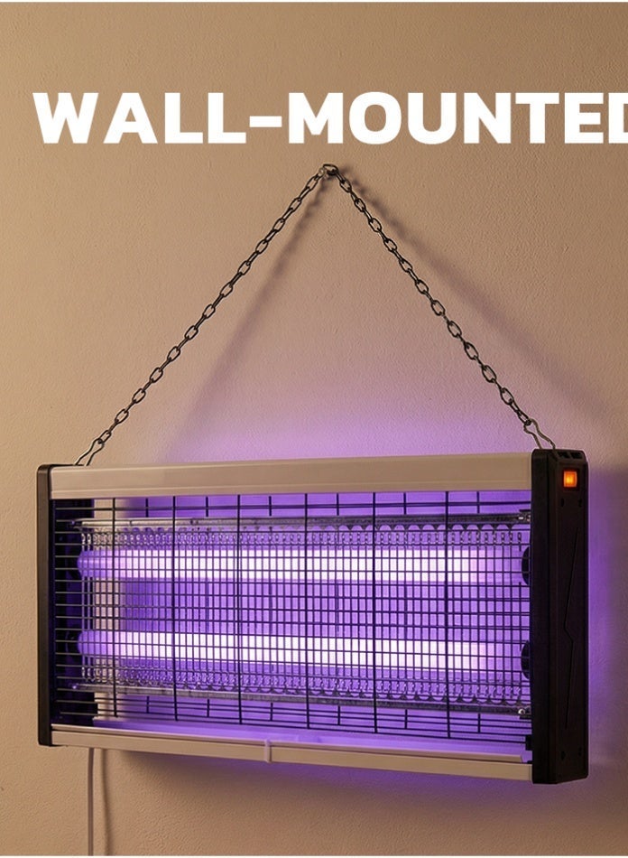 مودي قاتل الحشرات الطائر الكهربائي، مصباح قاتل البعوض، مصيدة حشرات قابلة للتعليق للاستخدام الداخلي والخارجي، مصيدة ذباب عالية الجهد، ضوء الأشعة فوق البنفسجية، مزيل للحشرات للمنزل والمكتب والمطبخ - Image 3