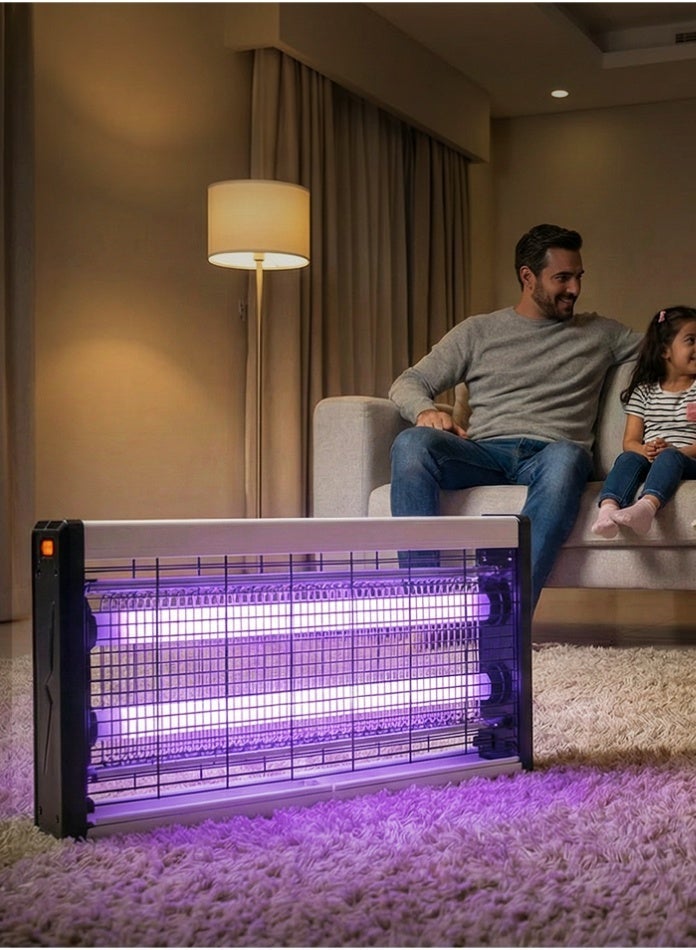 مودي قاتل الحشرات الطائر الكهربائي، مصباح قاتل البعوض، مصيدة حشرات قابلة للتعليق للاستخدام الداخلي والخارجي، مصيدة ذباب عالية الجهد، ضوء الأشعة فوق البنفسجية، مزيل للحشرات للمنزل والمكتب والمطبخ - Image 1