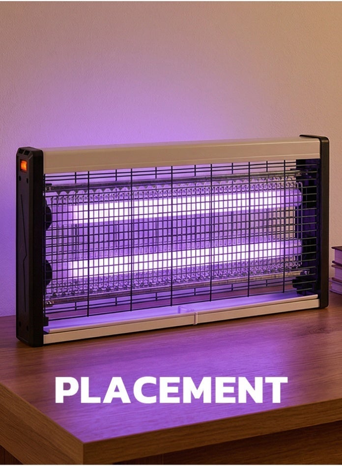 مودي قاتل الحشرات الطائر الكهربائي، مصباح قاتل البعوض، مصيدة حشرات قابلة للتعليق للاستخدام الداخلي والخارجي، مصيدة ذباب عالية الجهد، ضوء الأشعة فوق البنفسجية، مزيل للحشرات للمنزل والمكتب والمطبخ - Image 5