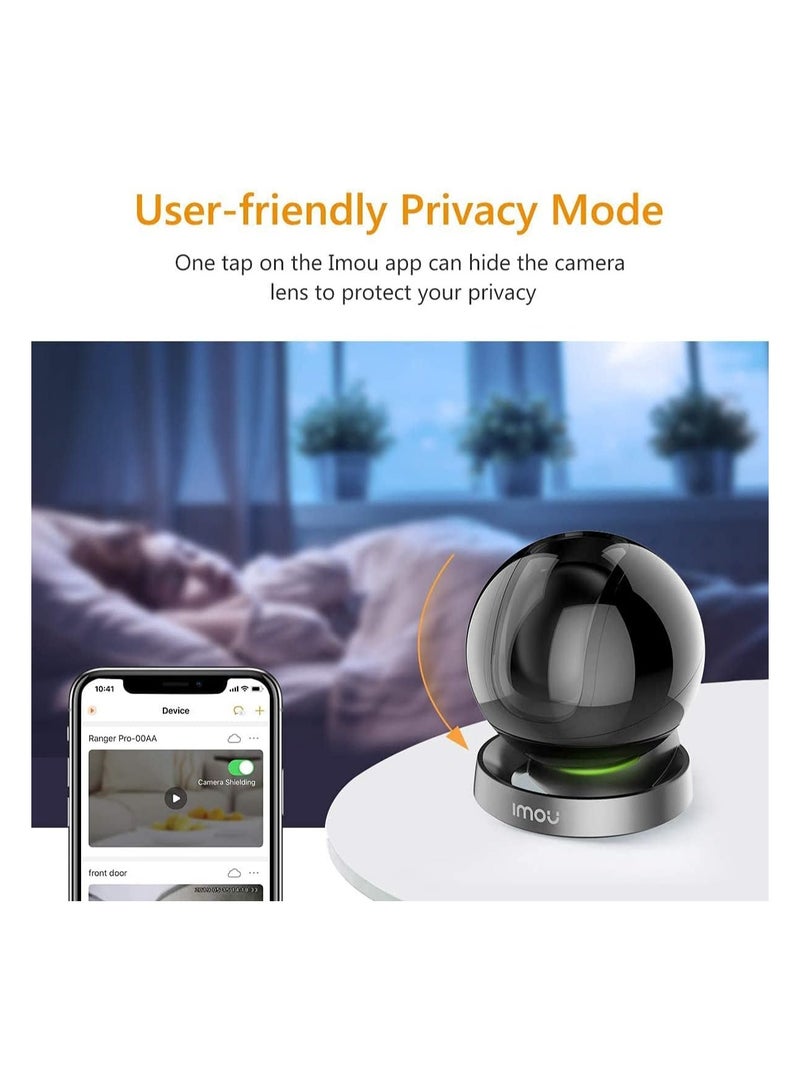 IMOU IMOU Ranger Pro 2MP Indoor Wi-Fi Security Camera | 1080P HD | Night Vision | 2-Way Audio | Smart Alerts | App Control  - Image 4