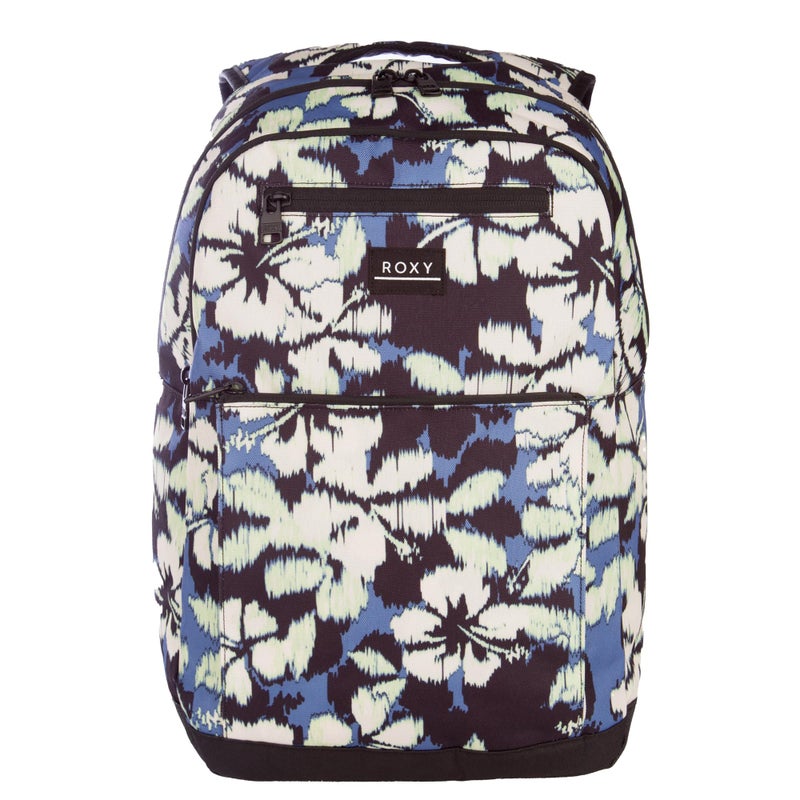 Roxy Here Your Are Medium Backpack Wild Wind Hibiscus Mirage - Image 2