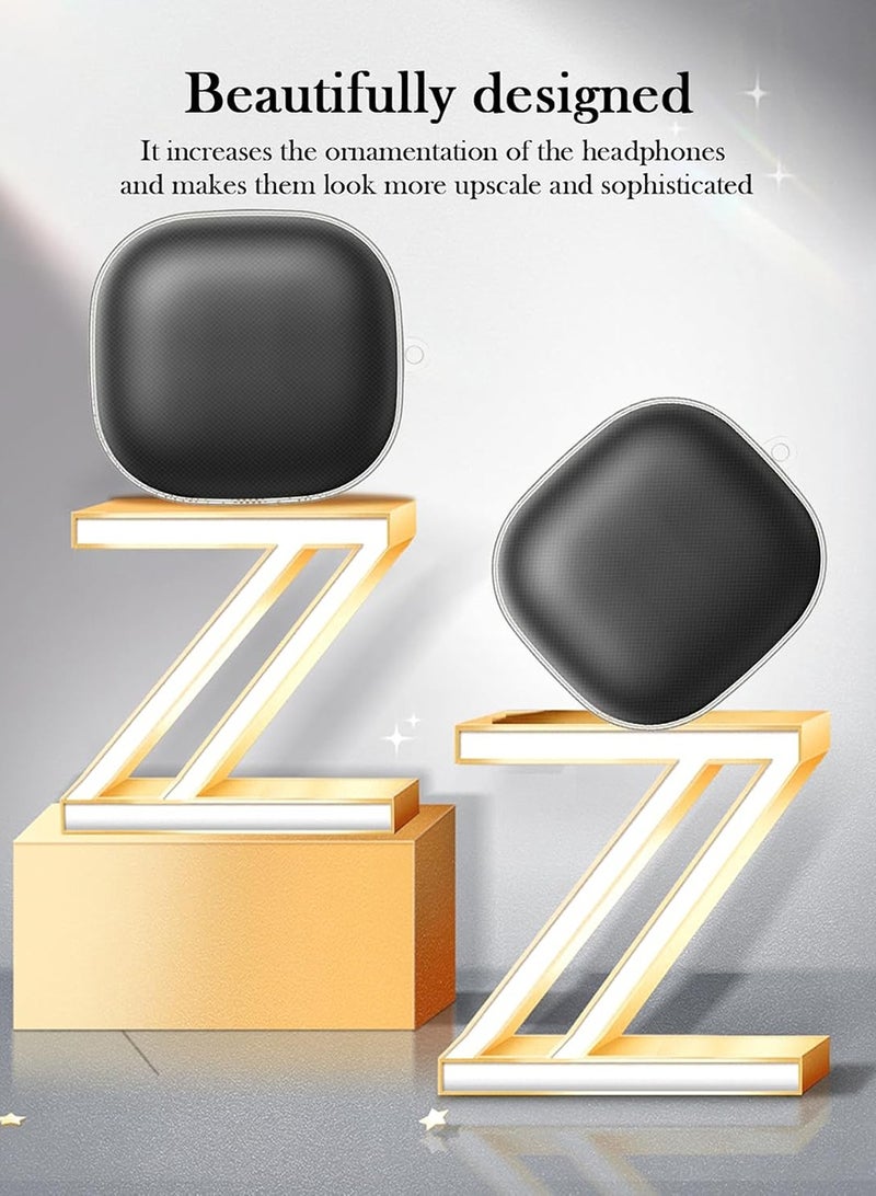 حافظة Anker Soundcore A40i، غطاء ناعم مع مجموعة تنظيف حلقة التثبيت، شفاف - Image 3