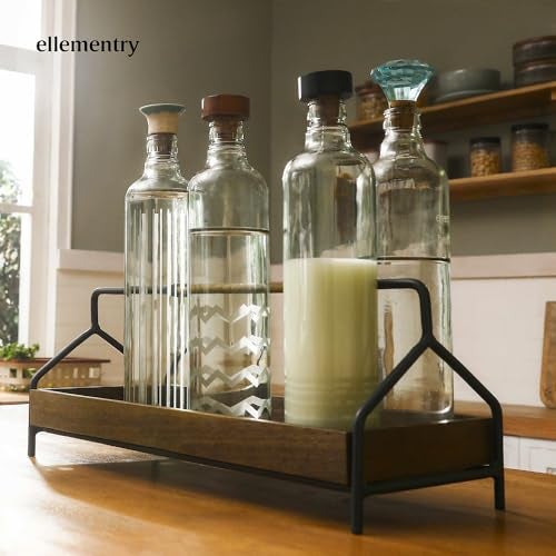 Ellementry Cove Glass Water Bottle with Wooden Cork (750 ml) Leakproof & Transparent Water Bottle for Fridge, BPA Free Stylish Unique Juice Bottle for Gifting, Glass Bottle for Office, Home & Gifting - Image 5