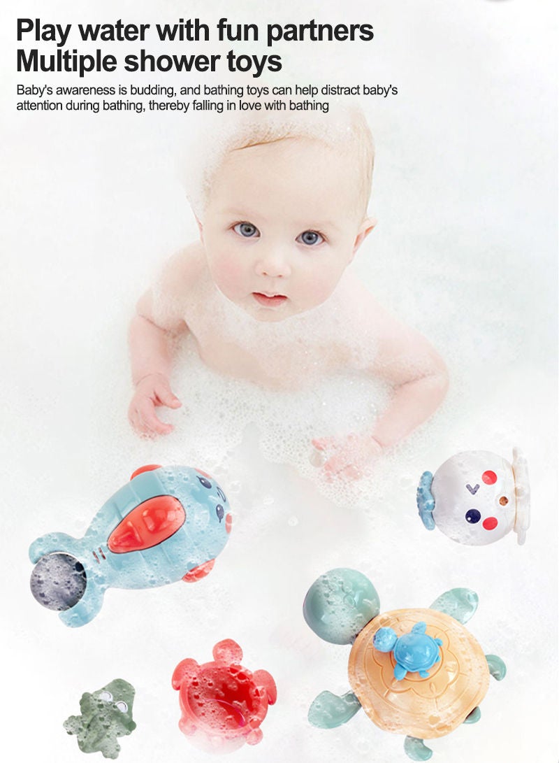 Sharpdo Baby Pool Toys Fun Simple Physics Educational Bathtub Water Toy Pool Time Fun Splash Toys for Boys Girls Toddlers - Image 2