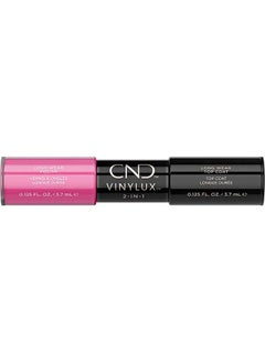 CND CND Vinylux 2 in 1 Hot Pop PInk Polish & Top Coat, 7.4 ml  - Image 1