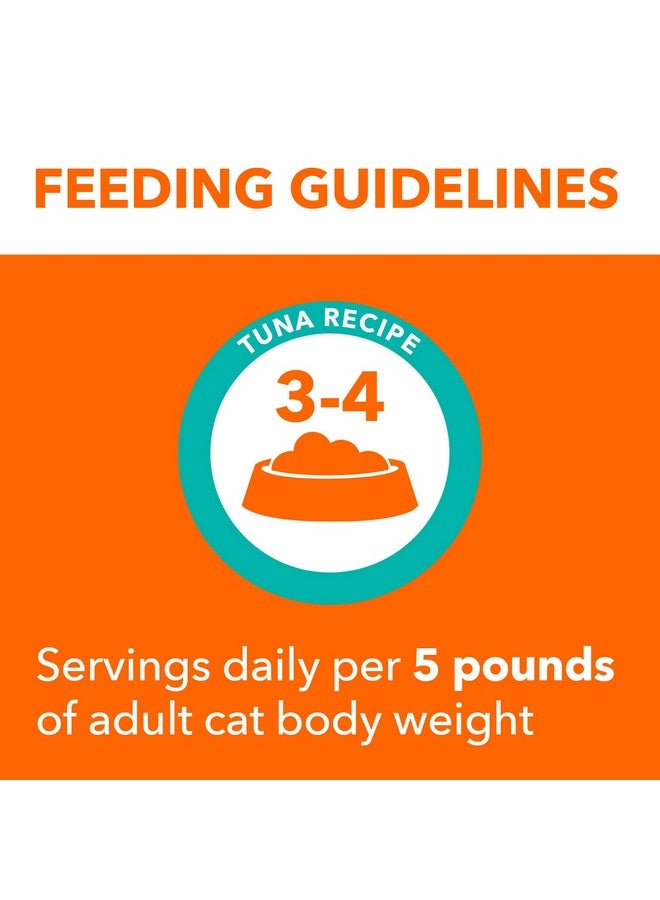 IAMS Perfect Portions Healthy Adult Grain Free Wet Cat Food Paté, Tuna Recipe, 2.6 oz. Easy Peel Twin-Pack Trays (24 Count, 48 Servings) - Image 5