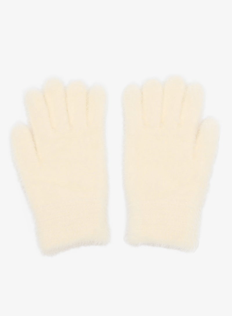 Ginger Cozy Knitted Gloves - Image 1