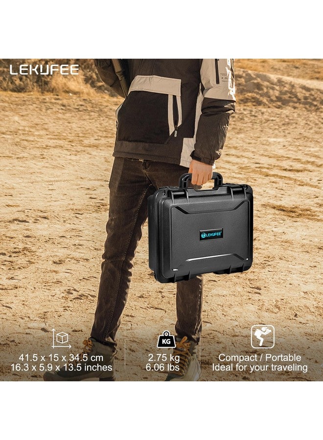 Lekufee Lekufee Waterproof Hard Carrying Case for DJI Avata 2,Fly More Combo,Goggles 3(NOT for Goggles N3),RC Motion 3,FPV Remote Controller 3 and Accessories(Case Only)  - Image 4