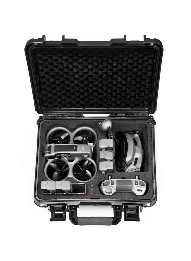 Lekufee Lekufee Waterproof Hard Carrying Case for DJI Avata 2,Fly More Combo,Goggles 3(NOT for Goggles N3),RC Motion 3,FPV Remote Controller 3 and Accessories(Case Only)  - Image 1