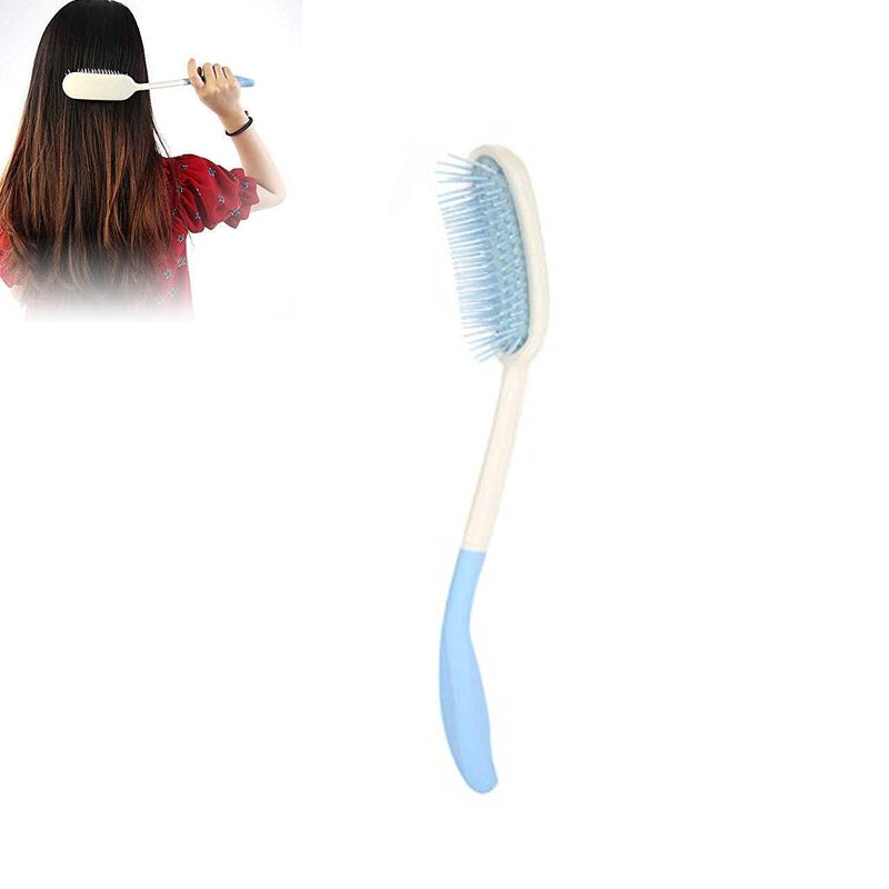 Long Reach Hair Brush  Easy Grip Handled Design for Prolonged Use Durable Detangling Comb 02