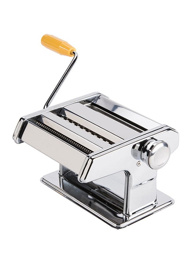 ماكينة صنع المكرونة وأداة فرد النودلز يدوياً فضي 35سم - Image 2
