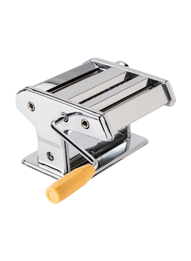 ماكينة صنع المكرونة وأداة فرد النودلز يدوياً فضي 35سم - Image 1