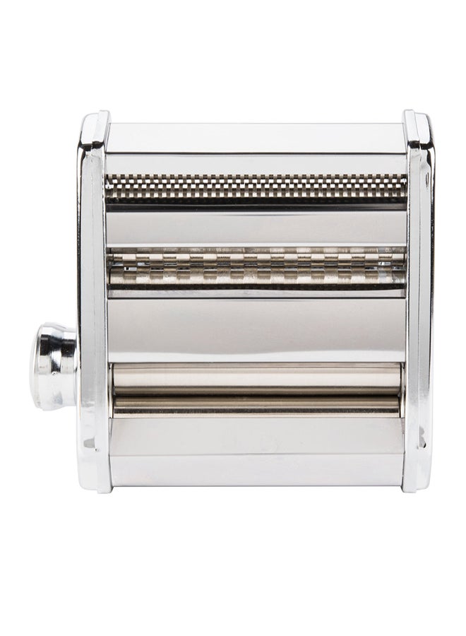 ماكينة صنع المكرونة وأداة فرد النودلز يدوياً فضي 35سم - Image 3