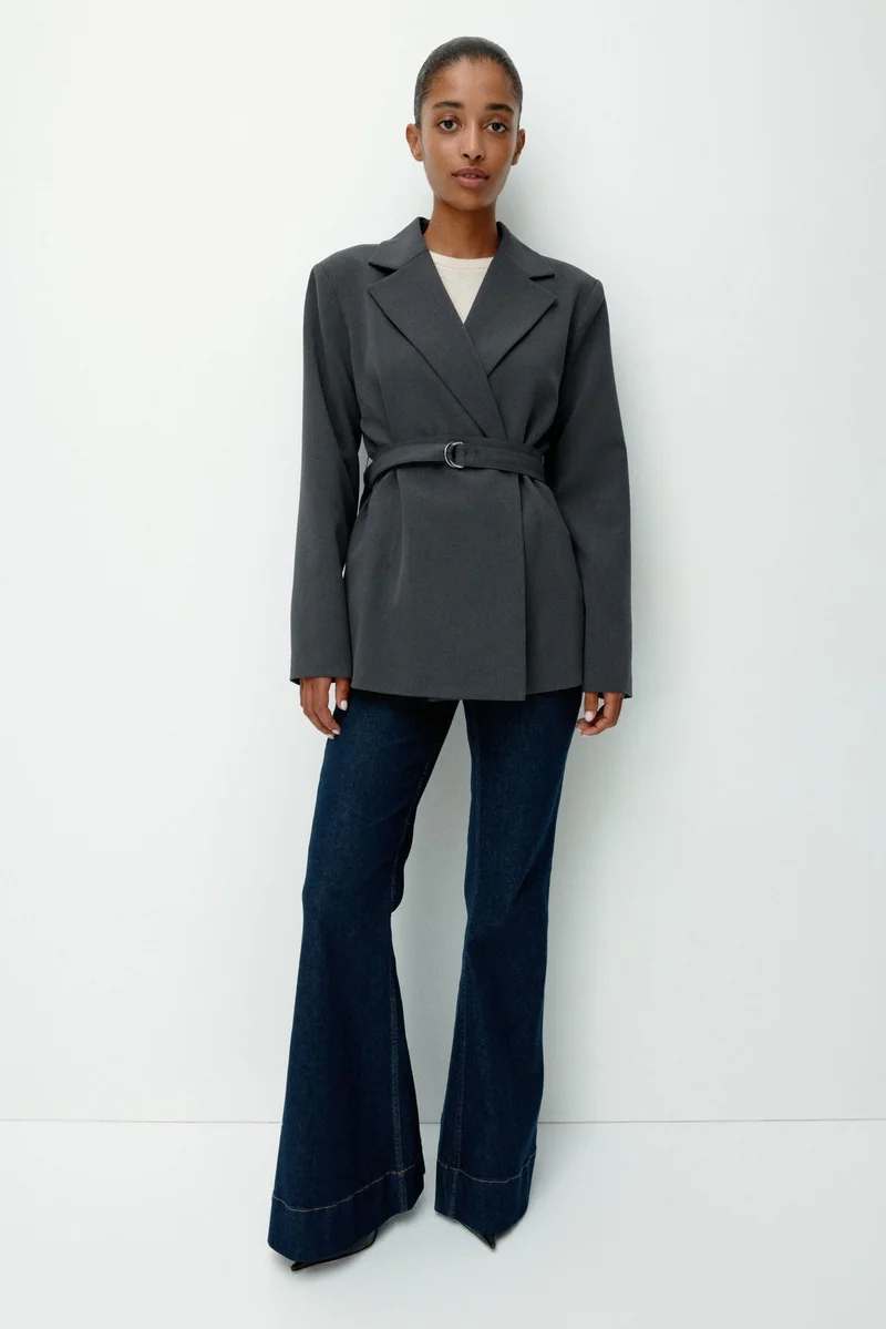 H&M Belted blazer