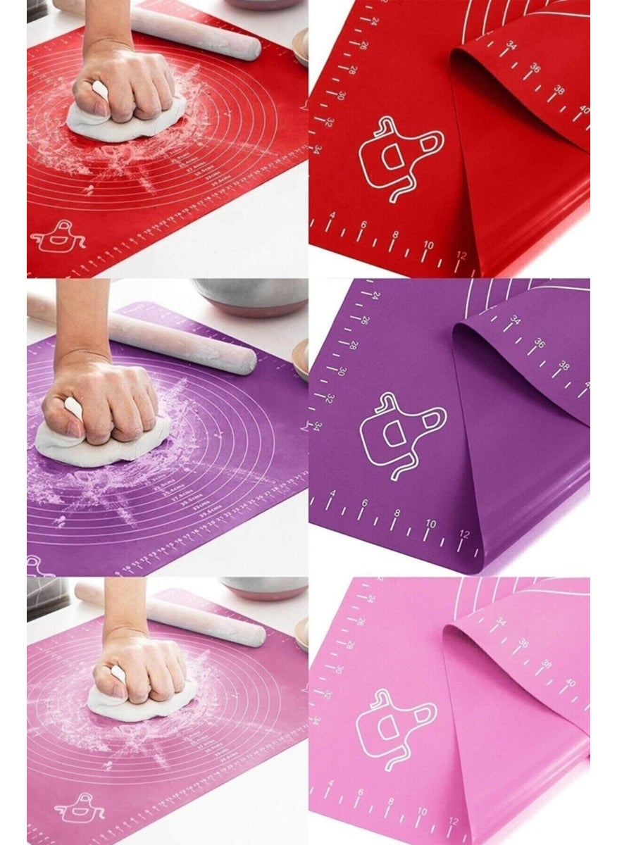 Knittingtr - Dough Pastry Pastry Set; Dough Mat, Automatic Beater, Dough Spatula, Flour Sugar Sieve - Image 1
