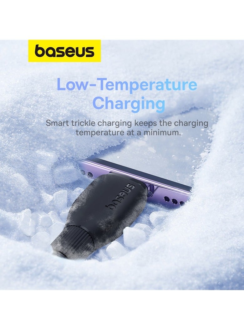 Baseus USB C To Lightning Cable 1.2m Fast Charging Power Delivery And Data Transfer PD 20W iPhone Cable For iPhone 14/14 Pro/14 Plus/14 Pro Max, iPhone 13 12 11 Pro Max XS X 8 7 6, iPad And More- Black - Image 5