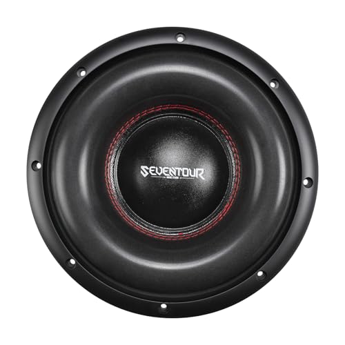 Seventour 10" 1200W Max Power Dual 4 Ohm Car Subwoofer,Dual Voice Coil High-Strength Dual Magnets,Foam Surround for Vehicle Stereo Sound System (10" - Dual 4 Ohm) - Image 4