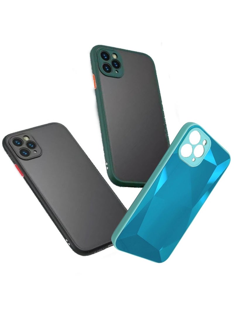 TWEGGON iPhone 11 Pro Case, [3]-Pack Protection Case Set for iPhone 11 Pro 5.8"  - Image 1