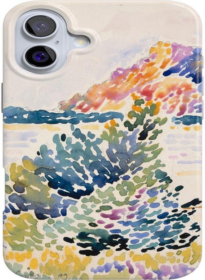 Casely iPhone 16 Case | Calm Waters | The Met Series Case | Classic Ultra-Slim Design | Compatible with MagSafe - Image 1