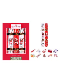 Luxury Santa Crackers 10 Crackers (14 Inches)