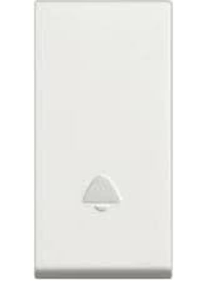 Bticino Solida Bell Button from Bticino White