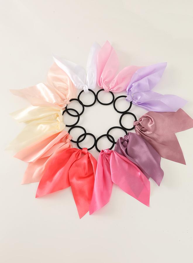 Take Two Set of 10 - Solid Fashion Hair Ties - Image 3