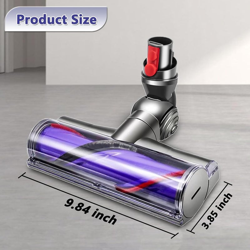 Coodss Quick-Release Motorhead Cleaner for Dyson V10 Digital Slim V12 Detect Slim Vacuums Models Cleaner Head Replacement Part Electric Head for Hardwood Floor Carpets - Image 3