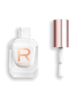 REVOLUTION Makeup Revolution Express Nail Varnish Ghost White  - Image 4