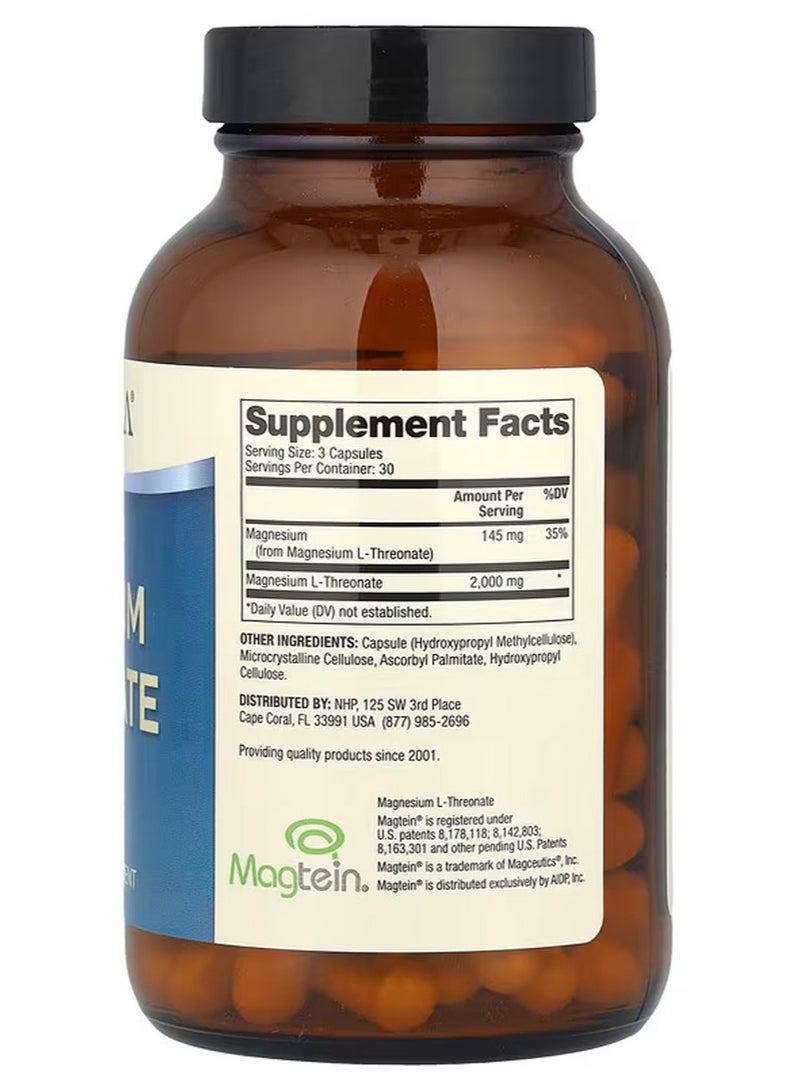دكتور ميركولا مغنيسيوم متطور ل-ثريونات المغنيسيوم، 90 كبسولة - Image 2