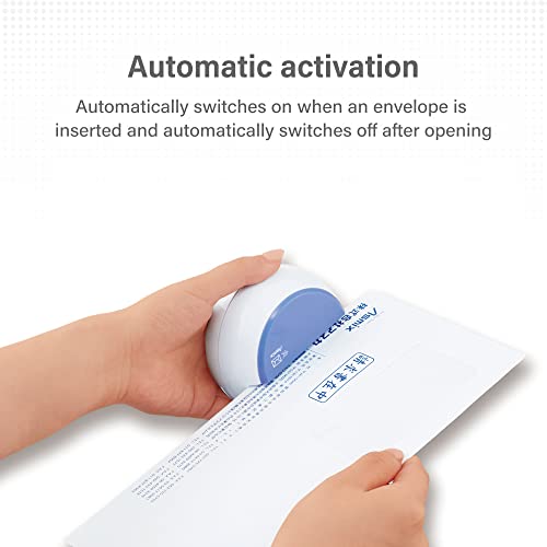 Asmix Electric Letter Opener, LO85B Blue Letter openers Envelope, Envelope Opener, Blue Asmix(Japan Import) - Image 2