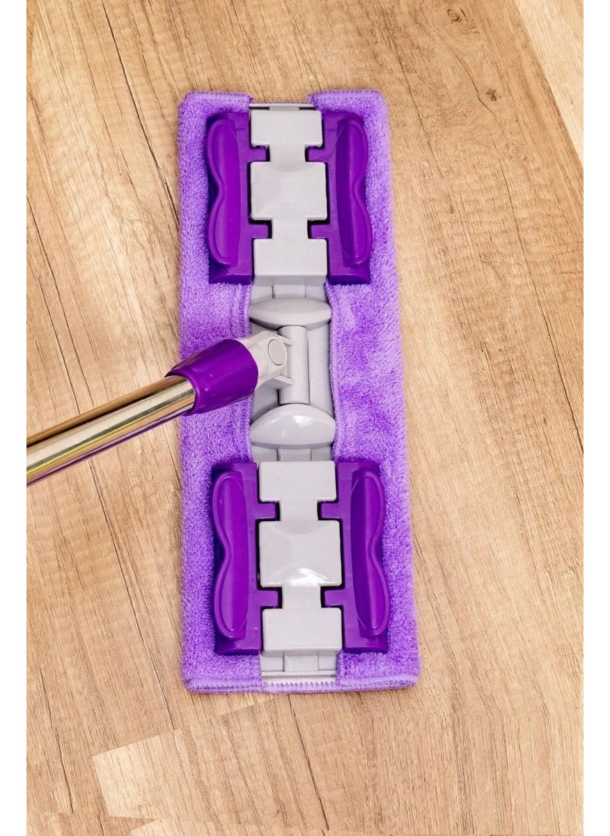Tugomer - Stella Microfiber Mop with Clamp - Floor Wall Glass Cleaning Mop & Telescopic Mop Set with Clamp - Image 1