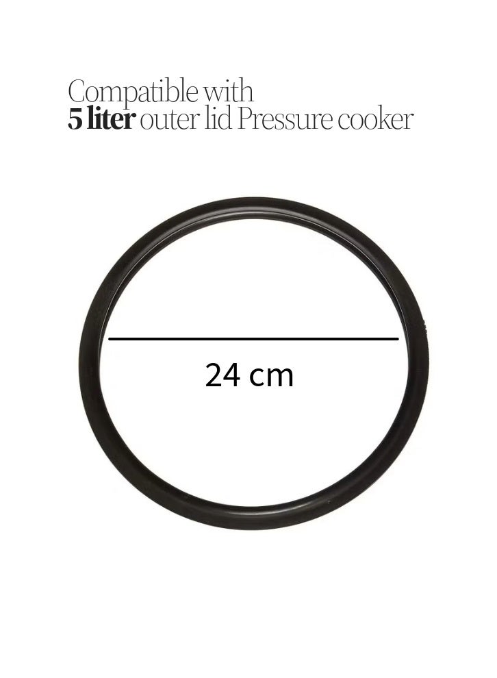 Mithra Popular Pressure Cooker Gasket Compatable with  5Liter Pessure cooker - Image 2